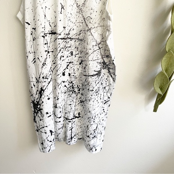 Helmut Lang Muscle Top with Splatter Print - Picture 11 of 11